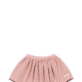 Konges Holiday Knit Skirt ~ Mellow Rose