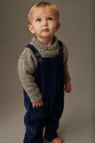 Cozmo Denim Baby Overalls ~ Navy