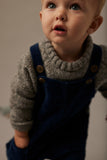 Cozmo Denim Baby Overalls ~ Navy