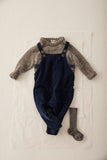 Cozmo Denim Baby Overalls ~ Navy