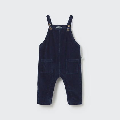 Cozmo Denim Baby Overalls ~ Navy