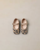 Noralee Strap Ballet Flats ~ Leopard
