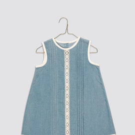 Little Cottons Quilted Hannah Dress ~ Papier Floral