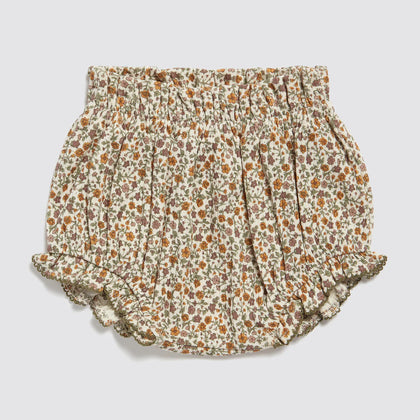 Little Cottons Organic Pointelle Didi Bloomers ~ Prairie Floral