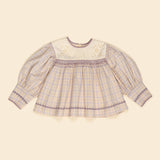 Apolina Dora LS Blouse - Camp Check