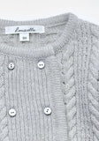 Louisiella Baby Obrine Cardigan ~ Pale Blue