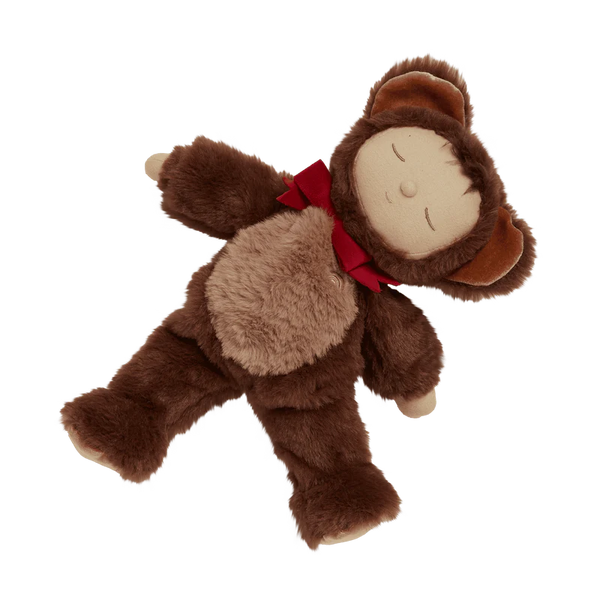 Olliella Cozy Dinkums Teddy Twiggy ~ Cocoa