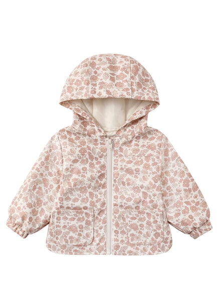 Quincy Mae Rain Jacket ~ Pink Blossom