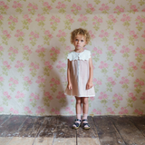 Little Cottons Hannah Dress ~ Powder