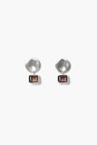 Chan Luu Bastion Earrings Smoky Quartz