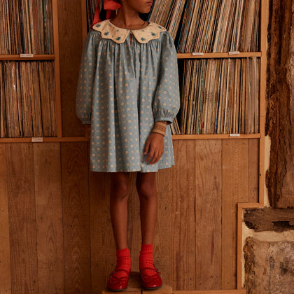 Apolina Esther Dress ~ Quilt Calico