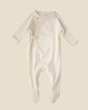 Ferne Baby Waffle Footed Hadaji ~ Ecru