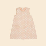 Apolina Elin Shift Pinafore ~ Rosepool Jacquard