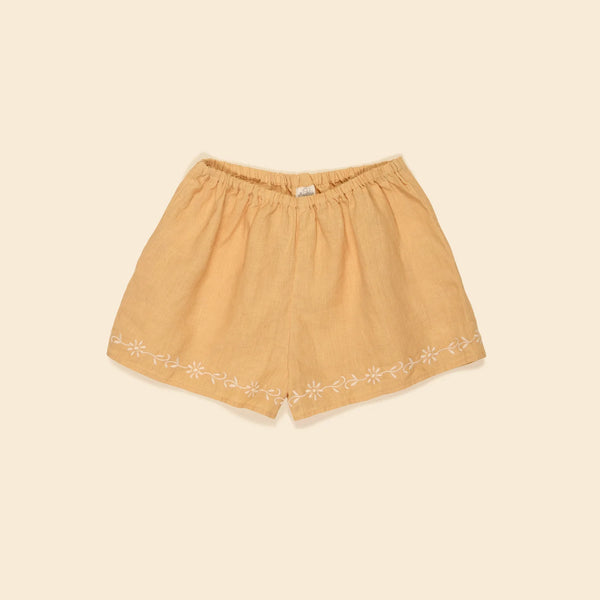 Apolina Emer Embroidered Shorts - Vintage Melba