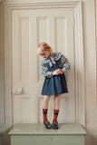 Emile at Ida Apron Dress ~ Denim