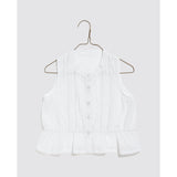 Little Cottons Hazel Blouse ~ Off White