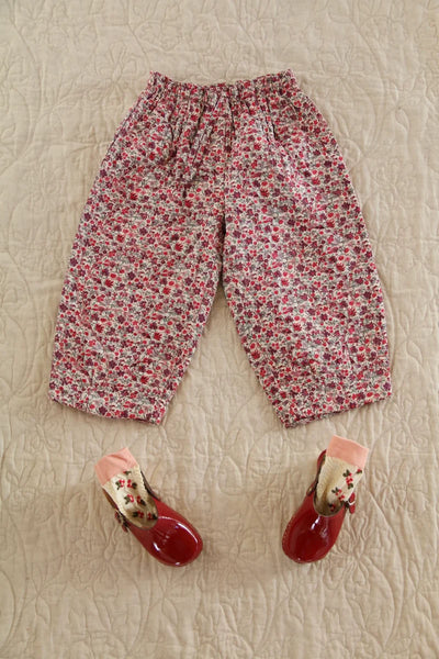 Bonjour Quilted Floral Pants