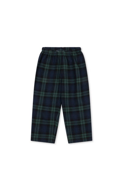 Konges Checky Pant ~ Green Check