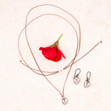 River Song Silver Sweetheart Milagro Necklace