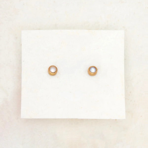 River Song Cultured Pearl Post Earrings