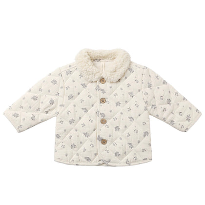 Quincy Mae Quilted Jacket ~ Winter Berry