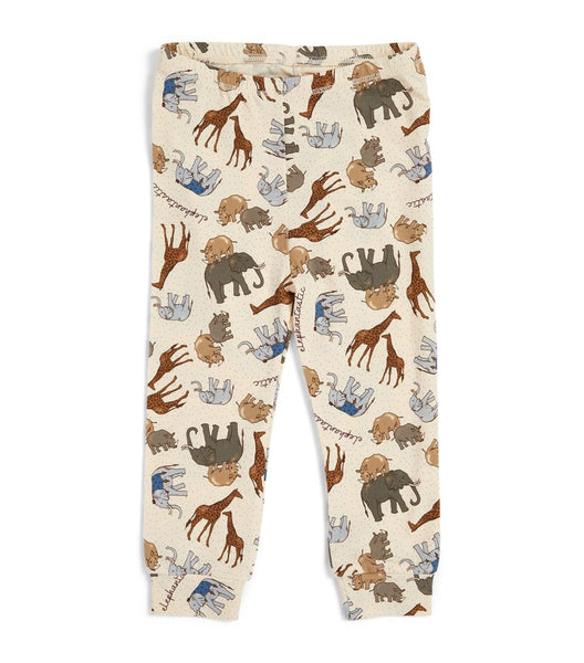 Konges Basic LS Newborn pants GOTS ~ Elephantastict