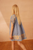 Apolina Fay Dress ~ Cornflower