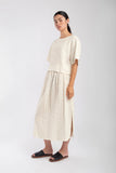 Micaela Greg Cream Georgia Skirt