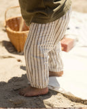 Go Gently Nation Woven Baby Pant ~ Fennel Stripe