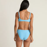 Minnow Womens Le Marin Dot Mid Rise Bikini Bottom