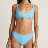 Minnow Womens Le Marin Dot Mid Rise Bikini Bottom