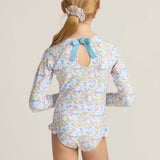 Minnow Girls Jasmine Blossom Rashguard