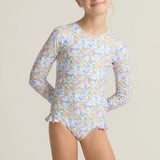 Minnow Girls Jasmine Blossom Rashguard