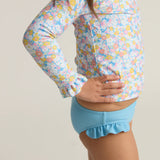 Minnow Girls Jasmine Blossom Rashguard Set