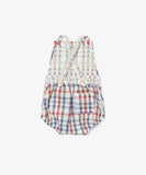 Oso & Me Baby Frances Bubble - Red Plaid