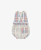 Oso & Me Baby Frances Bubble - Red Plaid