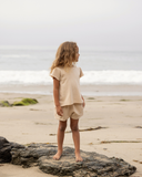 Go Gently Nation French Terry Puff Tee~ Natural