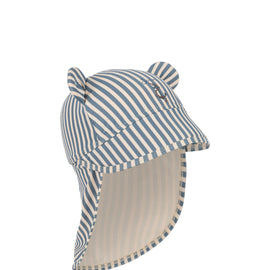 Konges Aster Bear Sun Hat ~ Sailor Stripe