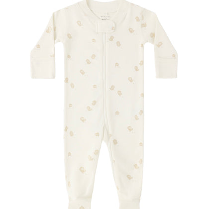 Quincy Mae Zip Long Sleeve Sleeper ~ Chicks