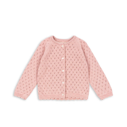Konges Hannah Knit Cardigan ~ Rose