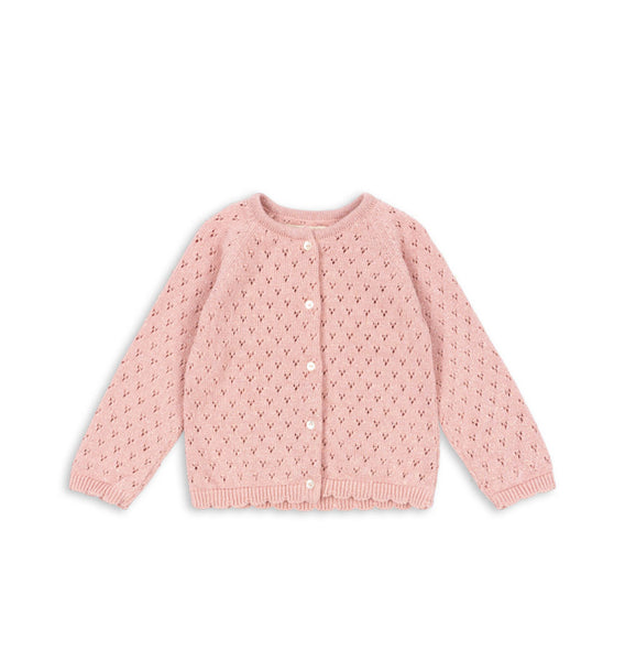 Konges Hannah Knit Cardigan ~ Rose