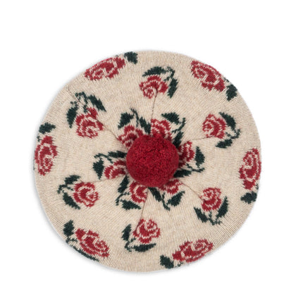 Konges Belou Knit Beret ~ Rose