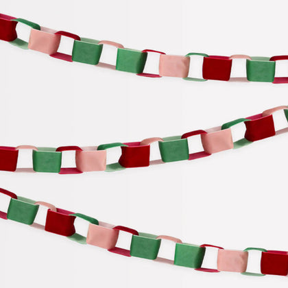 Meri Meri Velvet Chain Link Garland