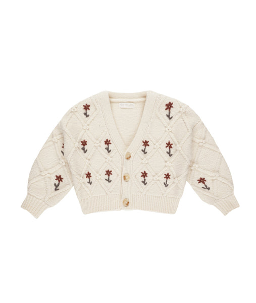 Rylee + Cru Boxy Cardigan ~ Winter Floral