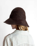 Janessa Leone Teagan Hat ~ Chocolate