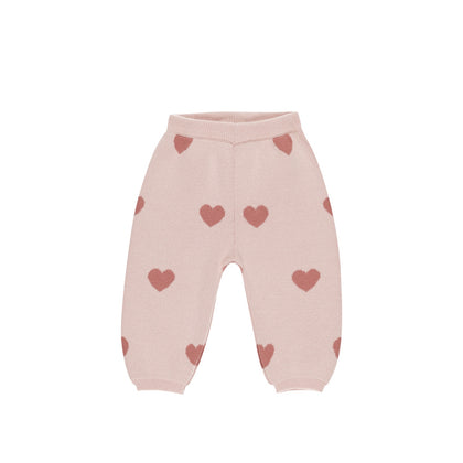 Quincy Mae Knit Sweatpant ~ Bubblegum