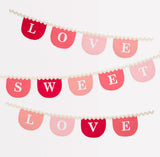 Meri Meri Valentines Fabric Garland