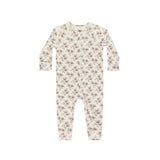 Rylee & Cru Organic Long John ~ Holiday Florals