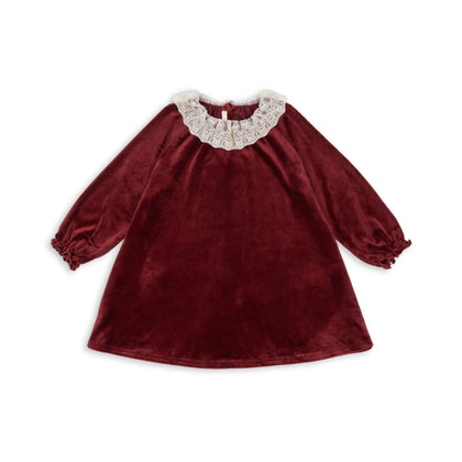 Konges Venola Dress~ Red Dahlia