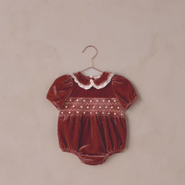 Noralee Elizabeth Romper ~ Ruby